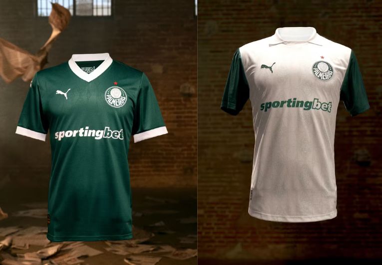 Palmeiras lanças as novas camisas para 2025