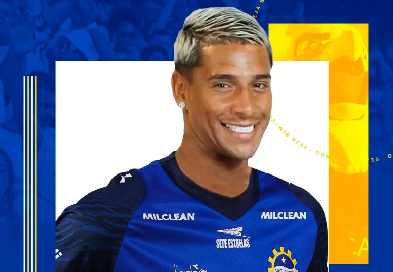 imagem da materia: São José anuncia a contratação do atacante Michael Paulista