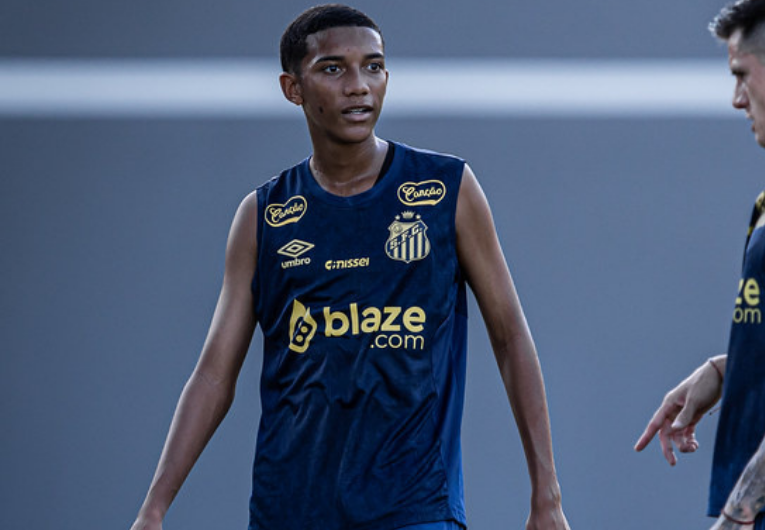 imagem da materia: Santos inscreve Juninho, filho de Robinho, no Paulistão