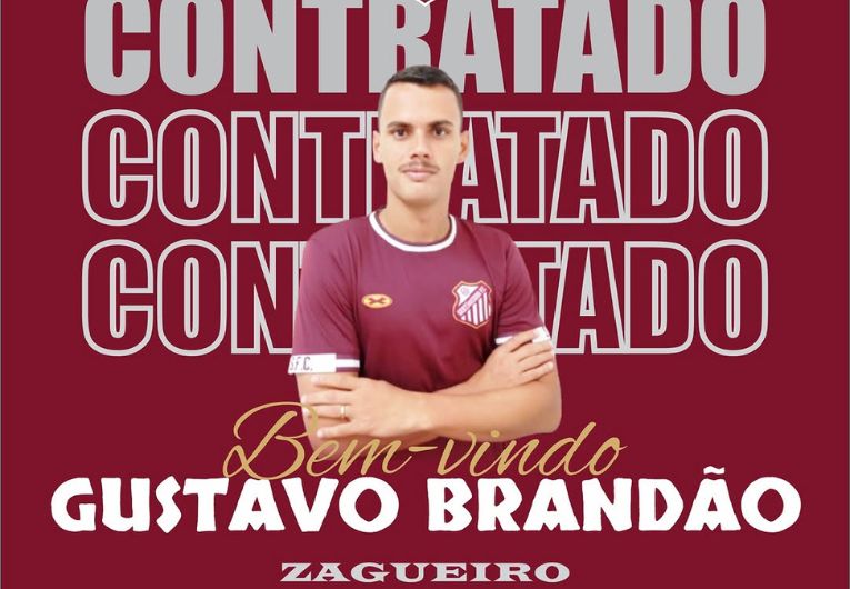imagem da materia: Sertãozinho anuncia a contratação de Gustavo Brandão