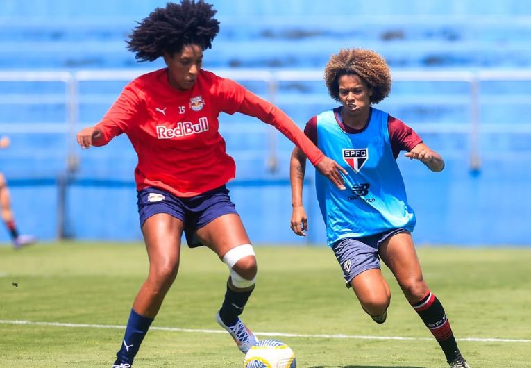 imagem da materia: Bragantino Feminino realiza treinamento com o São Paulo