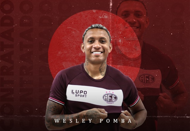 imagem da materia: Ferroviária anuncia Wesley Pomba para sequência da temporada