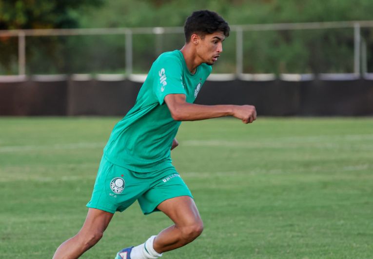 imagem da materia: Larson se destaca em primeira competição pelo Palmeiras