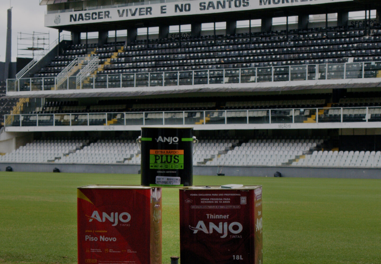 imagem da materia: Santos firma parceria com marca de tinta para reformas no CT