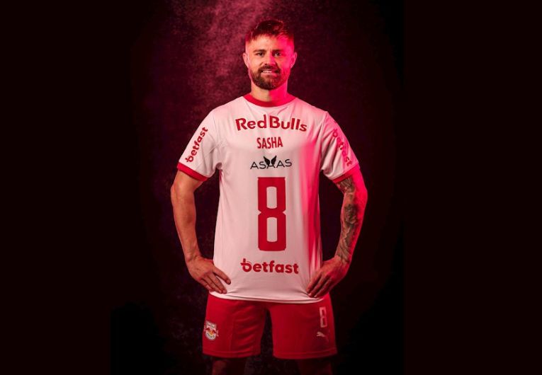 imagem da materia: Eduardo Sasha assume a camisa 8 do Red Bull Bragantino