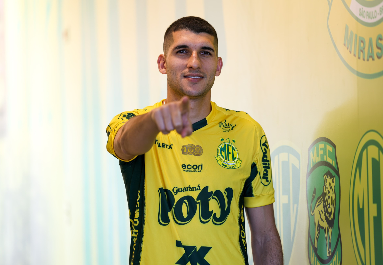 imagem da materia: Mirassol anuncia o meia Matheus Bianqui por empréstimo