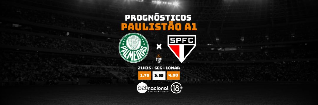 imagem da materia: Palpites | Palmeiras x São Paulo - A1