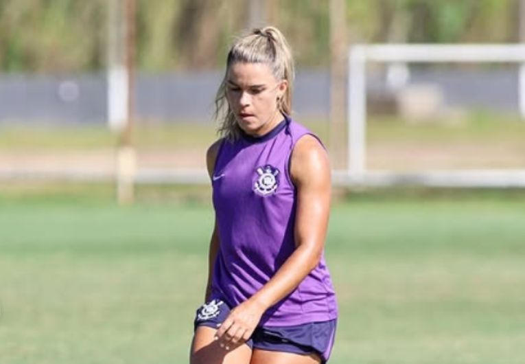 imagem da materia: Tamires comenta preparação do Corinthians Feminino