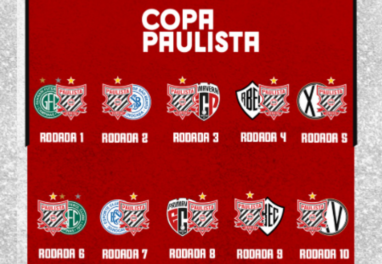 imagem da materia: Paulista conhece seus adversários na Copa Paulista