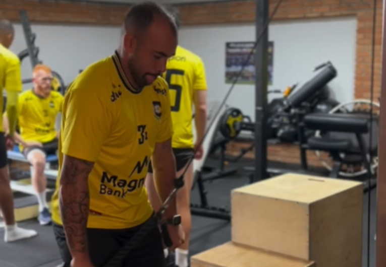 imagem da materia: Tigre faz treino voltado em força e potência para Série C
