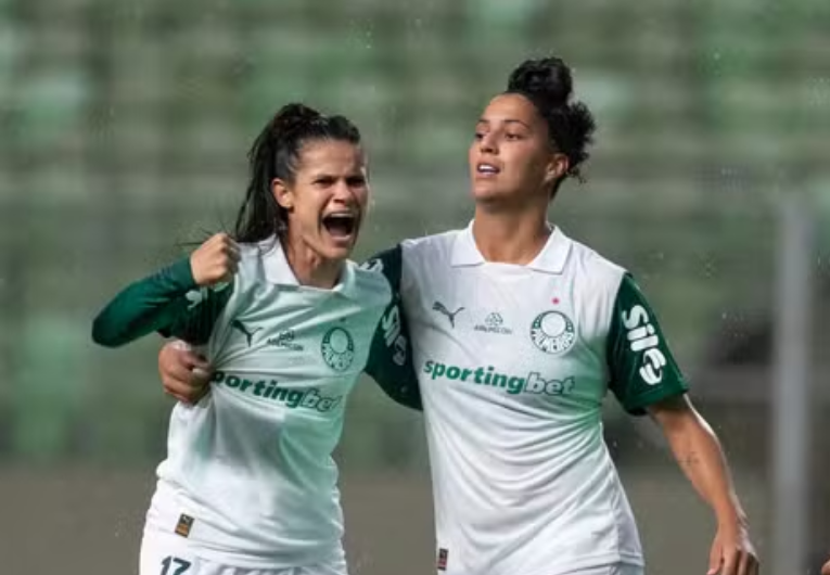 imagem da materia: Com hat-trick de Amanda Gutierres, Palmeiras goleia o Juventude