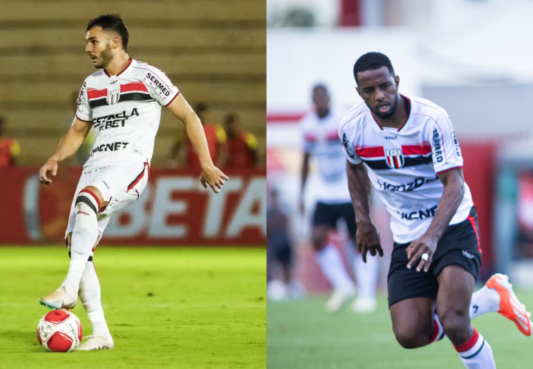 imagem da materia: Lesionados, Wesley Dias e Jean Victor não enfrentam o Goiás