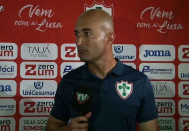 imagem da materia: Cauan de Almeida exalta atuação da Lusa na estreia da Série D