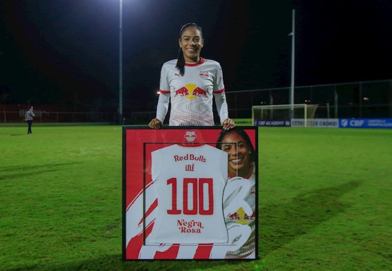 Lelê chega a 100 pelo Red Bull Bragantino