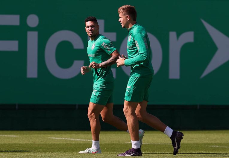 imagem da materia: Palmeiras finaliza preparação para encarar o Bolívar