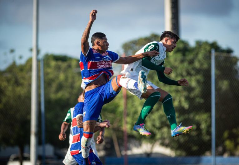 imagem da materia: Palmeiras empata com Fortaleza pelo Brasileiro Sub-20