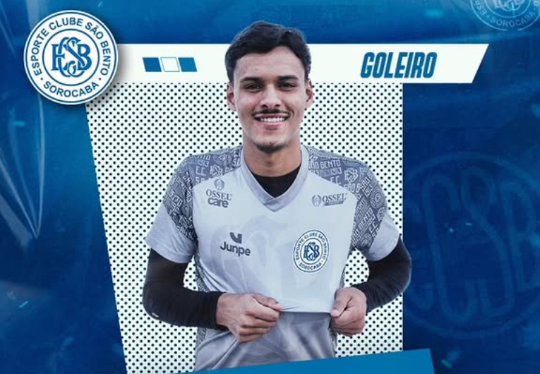 imagem da materia: Goleiro goiano é o novo reforço do São Bento