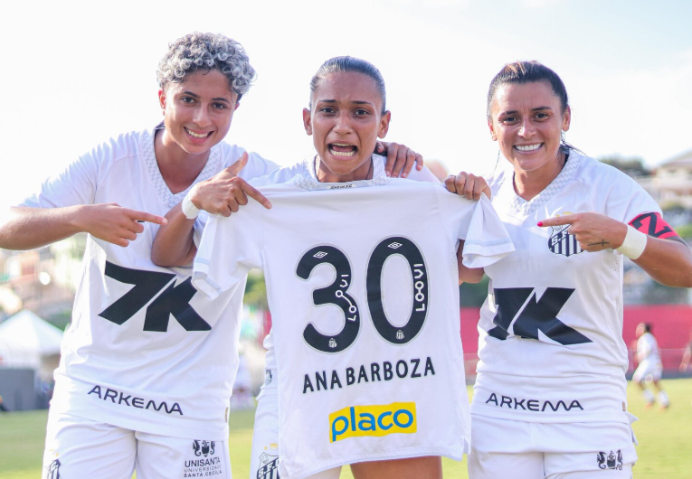 imagem da materia: Santos garante vaga nas quartas da A2 do Brasileiro Feminino