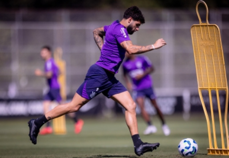 imagem da materia: Corinthians inicia preparação para clássico contra o Santos