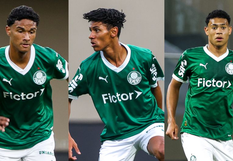 imagem da materia: Trio do Palmeiras é convocado pelo Brasil Sub-17