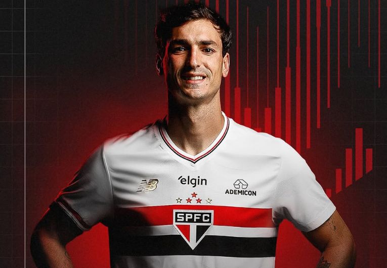 imagem da materia: São Paulo anuncia a contratação de Dinenno