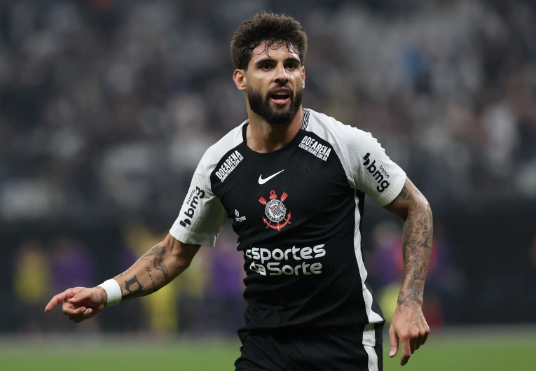 imagem da materia: Yuri Alberto passa a ser o atacante mais valioso do Brasil