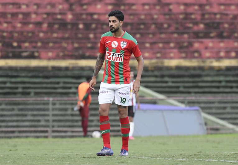 imagem da materia: Lesão de Hericlis preocupa staff da Portuguesa