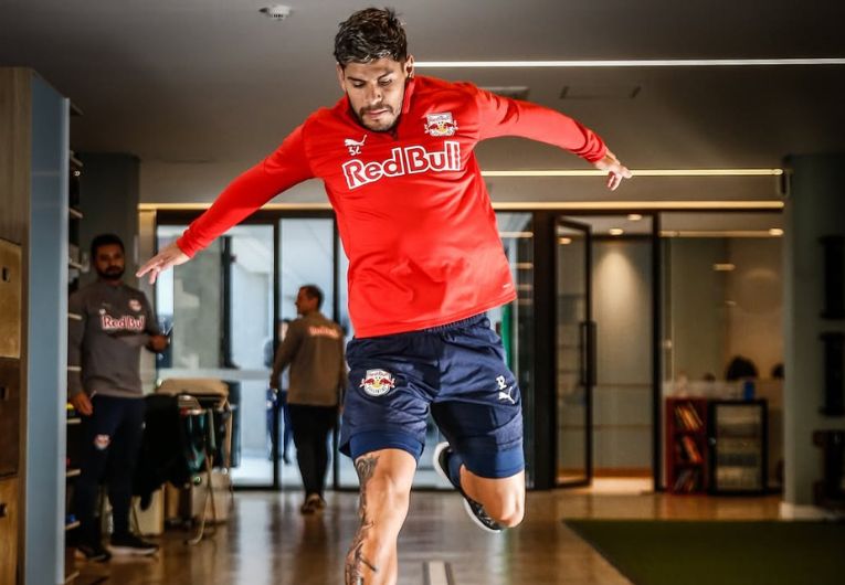 imagem da materia: Bragantino se reapresenta após 18 dias de férias