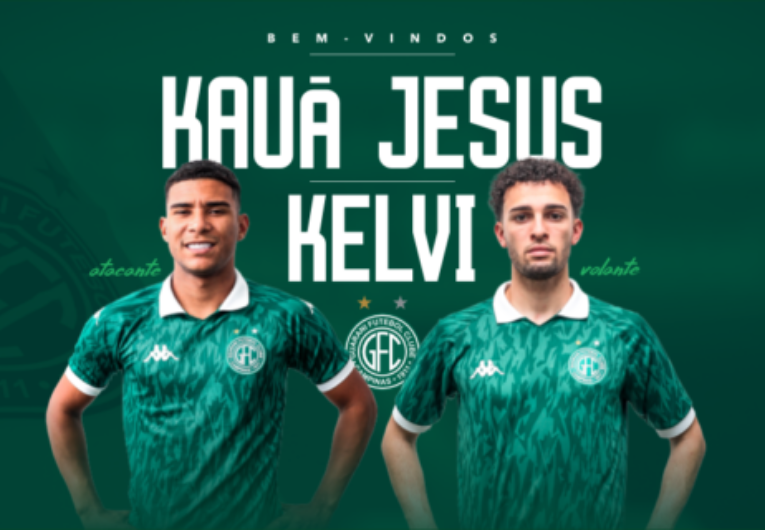 imagem da materia: Guarani confirma dupla de reforços para temporada