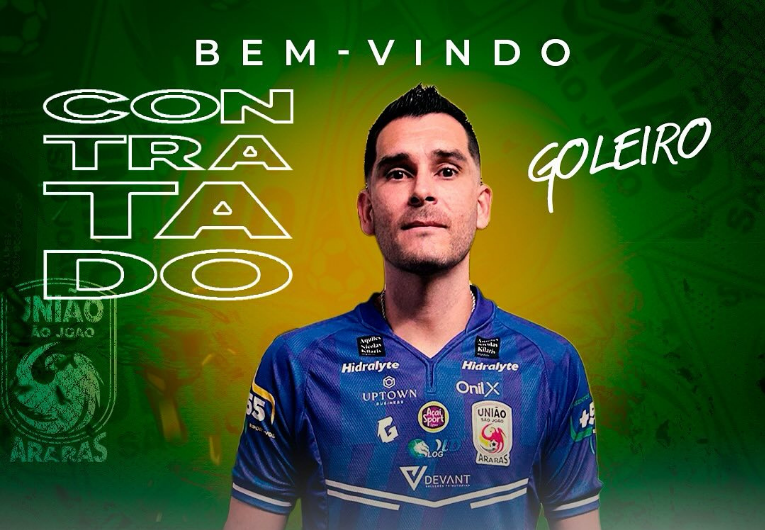 imagem da materia: União São João anuncia retorno do goleiro Tales