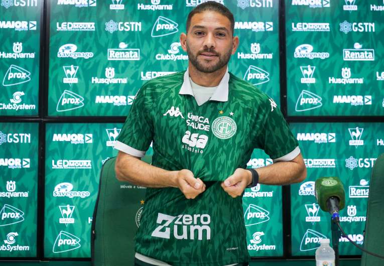 imagem da materia: Diego Torres quer corresponder com a camisa 10 do Guarani