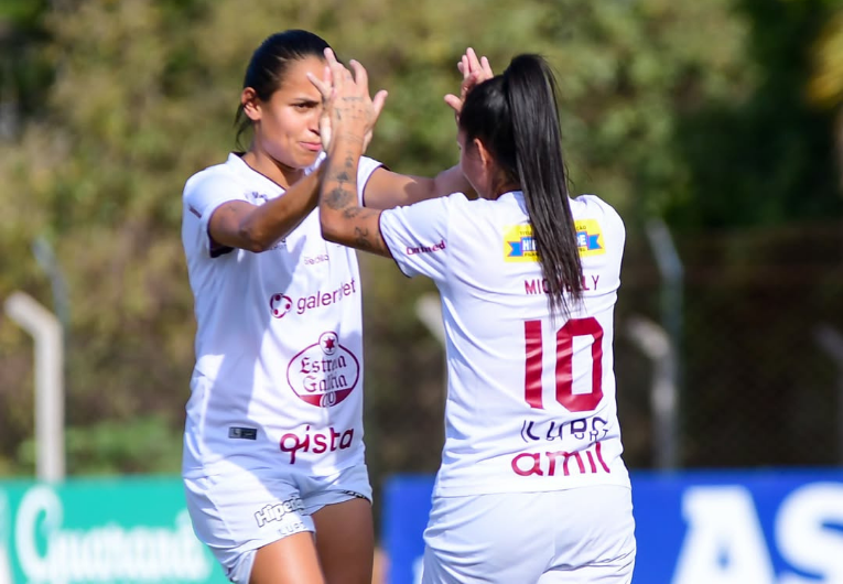 imagem da materia: Micaelly e Duda Santos completam 50 jogos pela Ferroviária