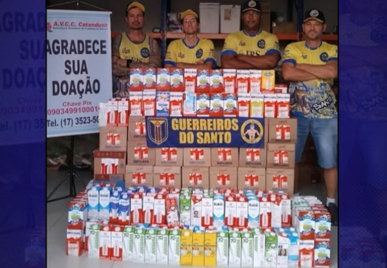 imagem da materia: Torcida do Catanduva FC, realiza ação social
