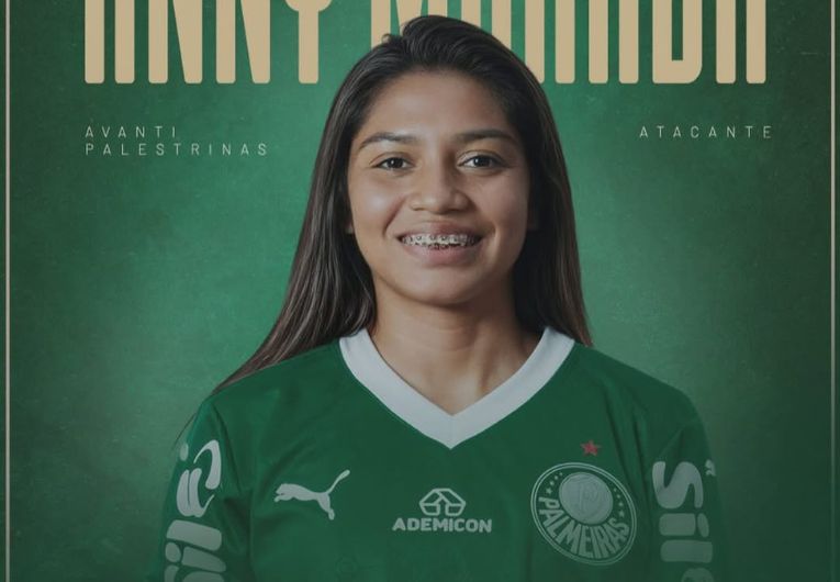 imagem da materia: Palmeiras anuncia a contratação de Anny Marabá