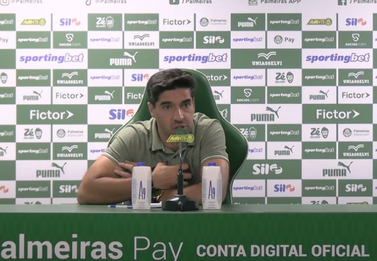 imagem da materia: Abel comenta sobre momento do Palmeiras