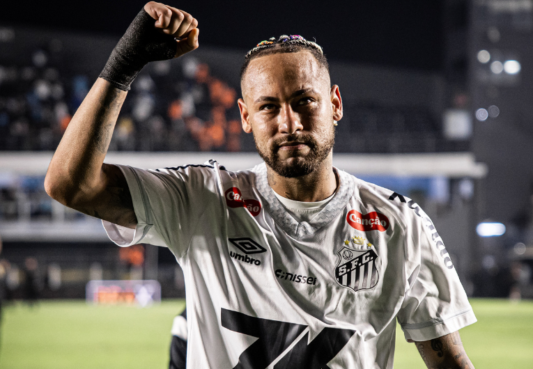 imagem da materia: Santos foca em deixar Neymar 100% bem para maratona de jogos