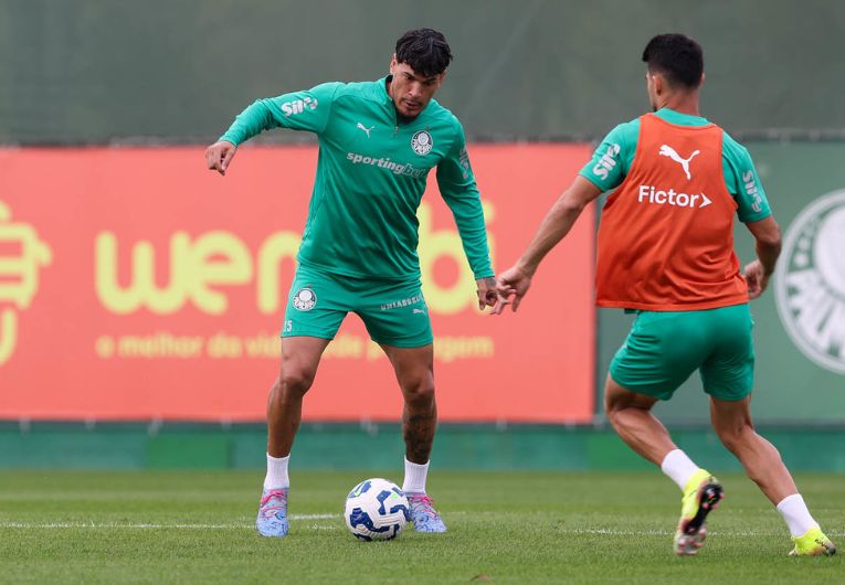 imagem da materia: Palmeiras segue preparação para encarar o Atlético-MG