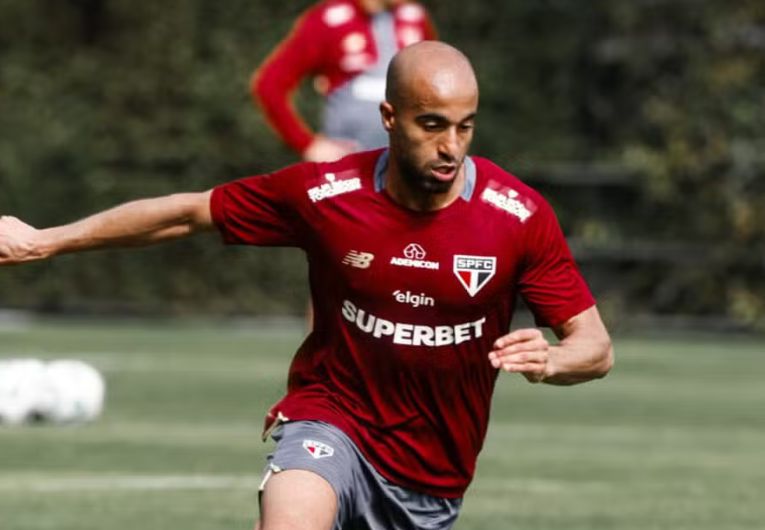 imagem da materia: São Paulo atualiza situação de Lucas Moura