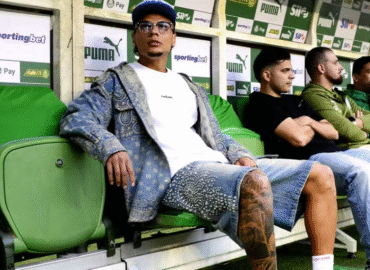 Richard Ríos se despede do Palmeiras no Allianz Parque