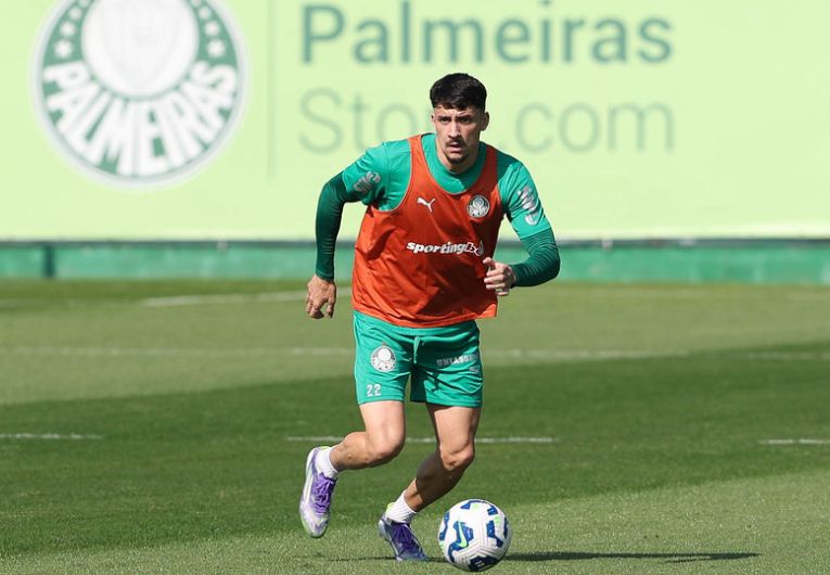 imagem da materia: Piquerez comemora vitória do Palmeiras sobre Atlético-MG