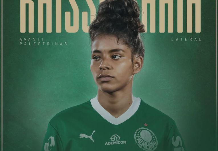 imagem da materia: Palmeiras Feminino anuncia lateral Raissa Bahia
