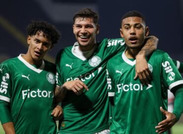 Palmeiras e Bragantino dominam o Brasileiro Sub-20