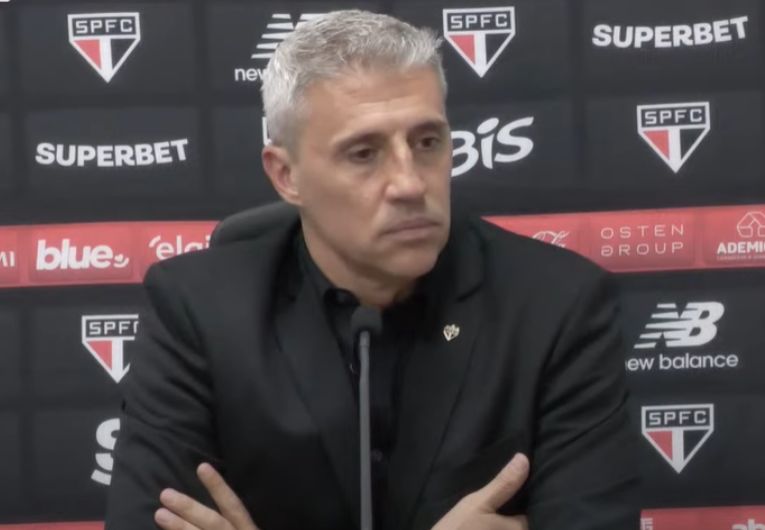 imagem da materia: Crespo fala sobre momento do São Paulo
