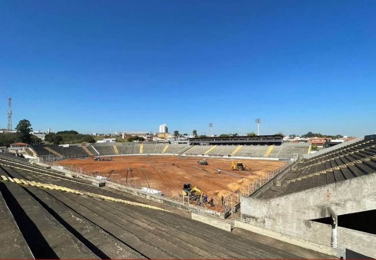 imagem da materia: Capivariano divulga andamento das obras na Arena Capivari