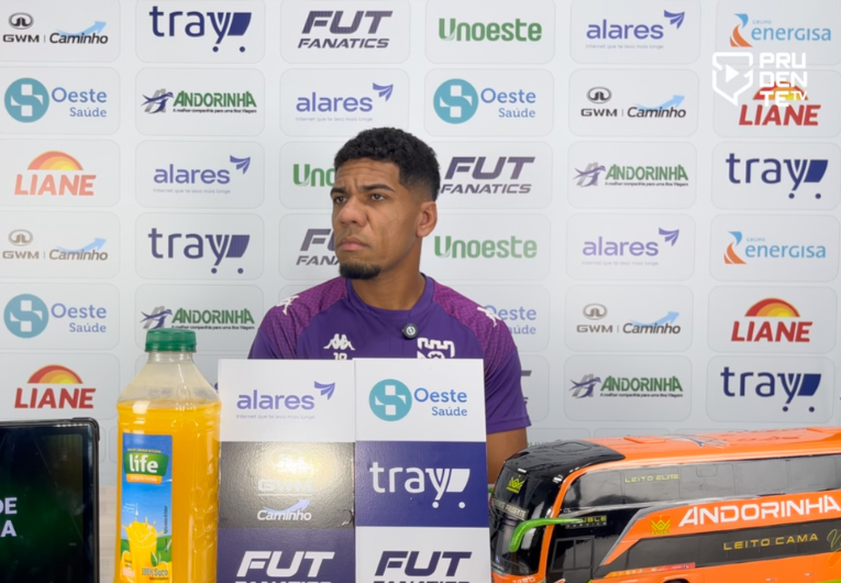 imagem da materia: Kesley quer transformar posse de bola em gols no Prudente