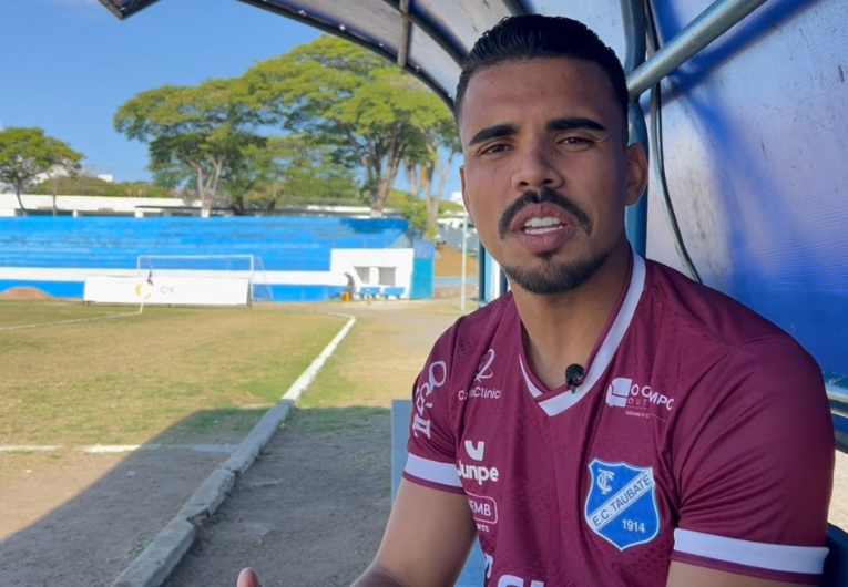imagem da materia: Felipe Nicolas retorna ao Taubaté e projeta clássico do Vale