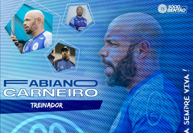 imagem da materia: Fabiano Carneiro é efetivado técnico do São Bento