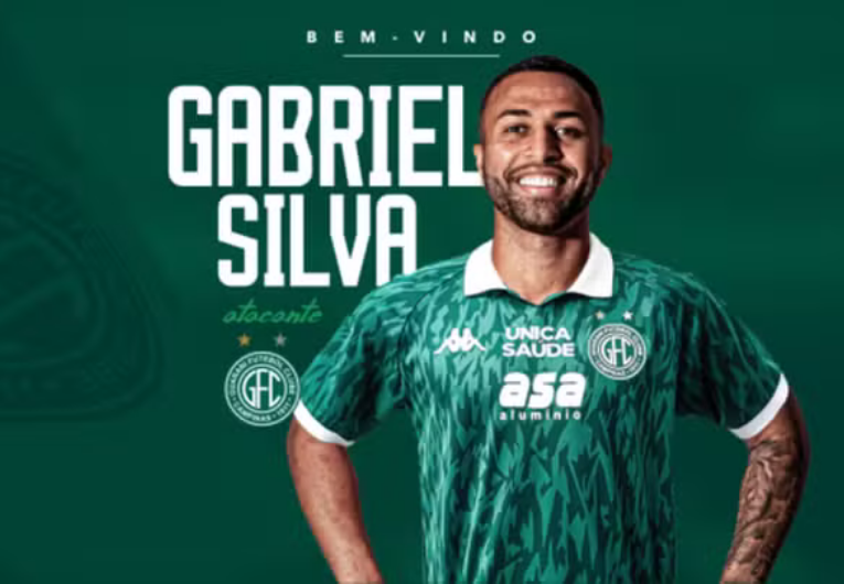 imagem da materia: Gabriel Silva é reforço do Guarani para sequência da Série C