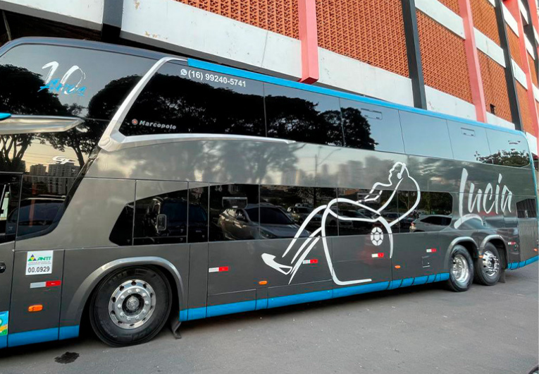 imagem da materia: Botafogo-SP firma parceria com empresa de transporte