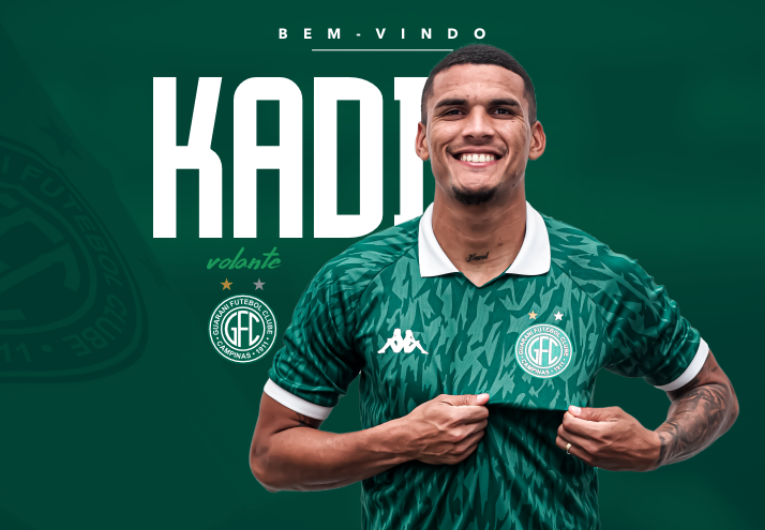 imagem da materia: Kadi Silva reforça o Guarani após sair do São Bernardo
